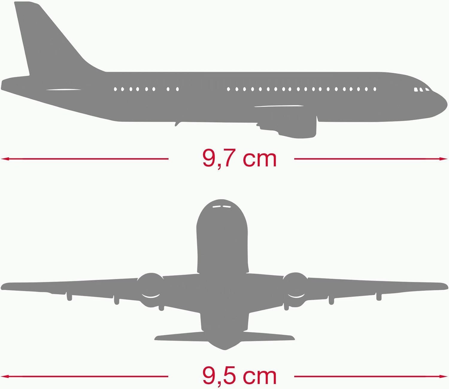 herpa Air Canada Boeing 767-200 1:500 Scale Miniature Collectible Model Without Base Metal