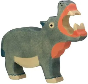Holztiger Hippo Toy Figure