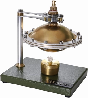 Hot Air Stirling Engine Motor Model Full Metal DIY Unassembled Steam Flying Saucer Spin Physics Science Experiment Toy Kits