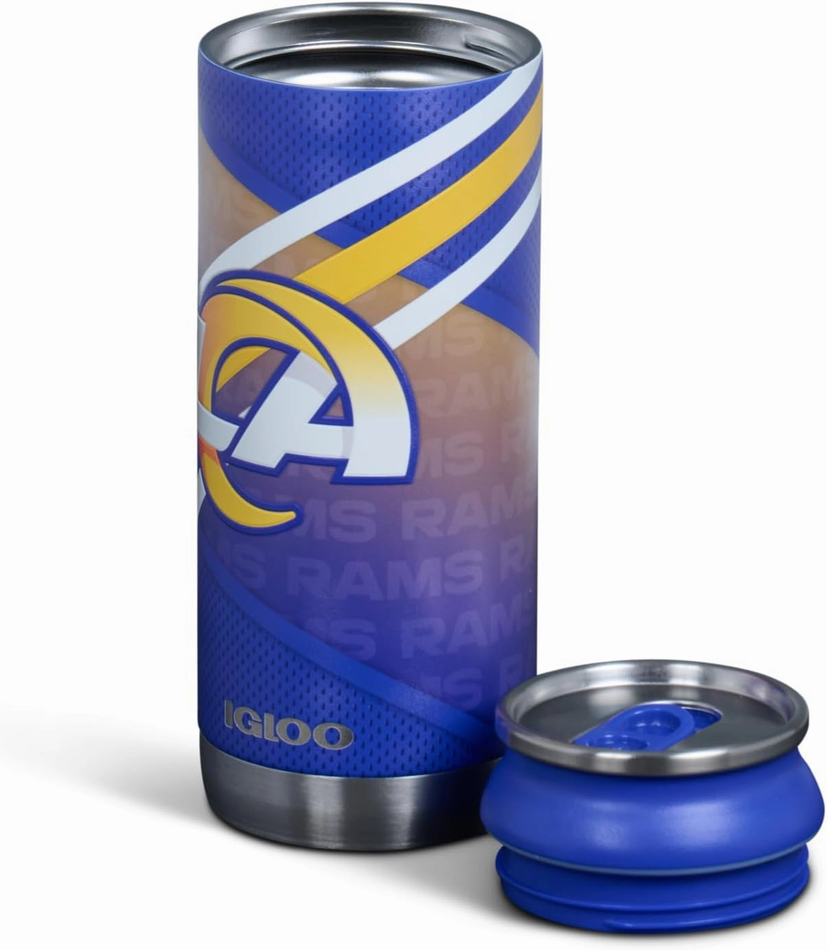 Igloo, 16 OZ Stainless Steel, Can, Los Angeles Rams