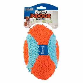 Indoor Fumbler Dog Toy Medium - Orange / Blue