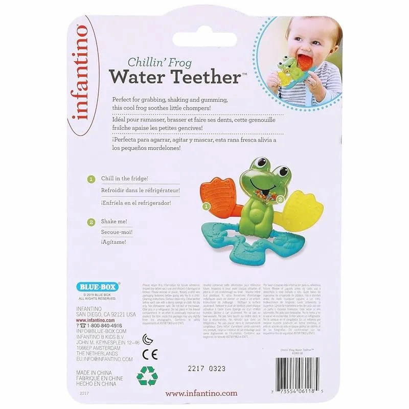 Infantino - Chillin' Frog Water Teether