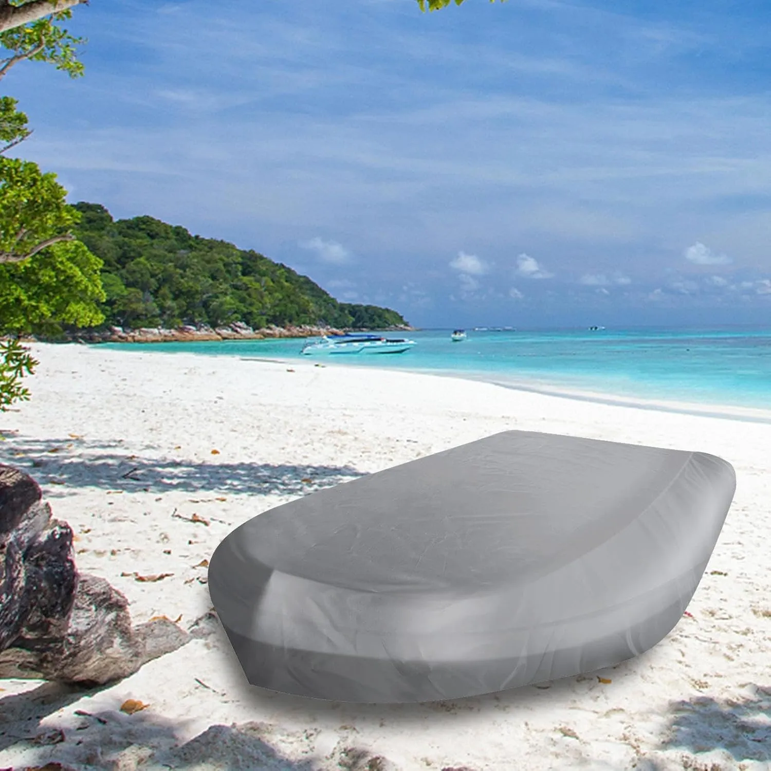 Inflatable Boat, Waterproof Boat, Anti-UV, Dust-Proof, Waterproof Enlarged Boat, Small, Drift, Large Boat Protection Gearor for Kayak, Inflatable Boat, Boat