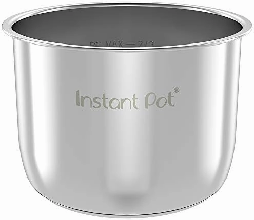 Instant Pot Stainless Steel Inner Cooking Pot 8-Qt, Polished Surface, Rice Cooker, Stainless Steel Cooking Pot