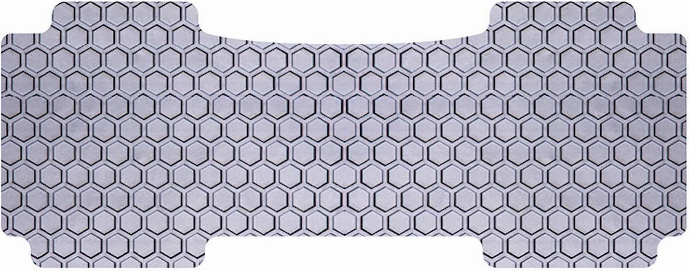 Intro-Tech LX-610-RT-G Hexomat Second Row 1 pc. Custom Fit Auto Floor Mat for Select Lexus GX 470 Models - Rubber-Like Compound, Gray