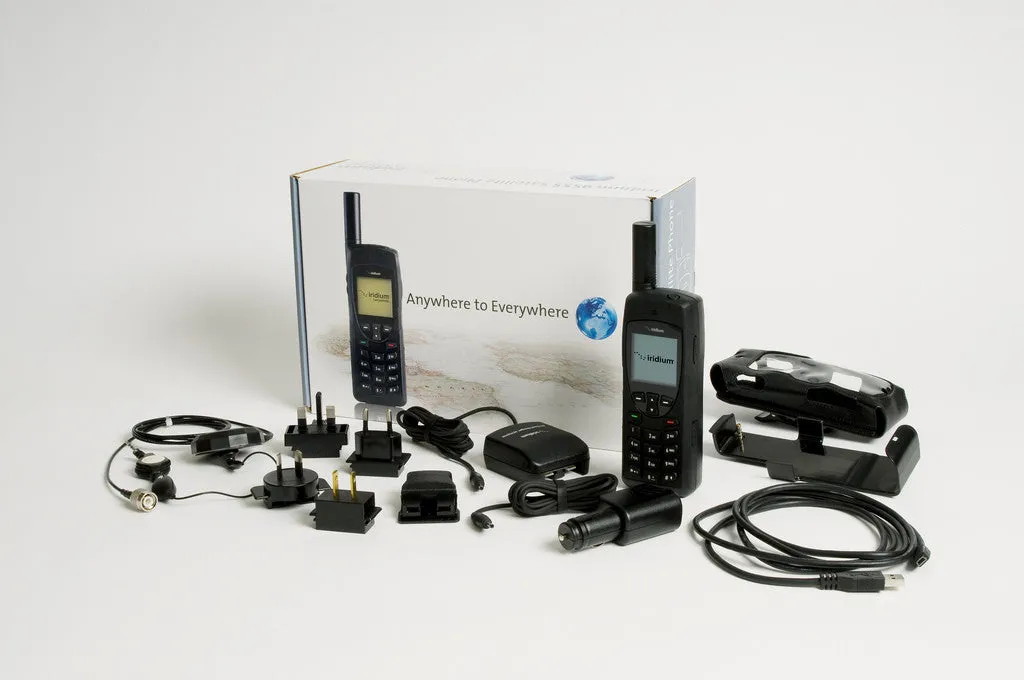 Iridium 9555 Satellite Telephone BPKT0801 NSN 5895-01-579-5097