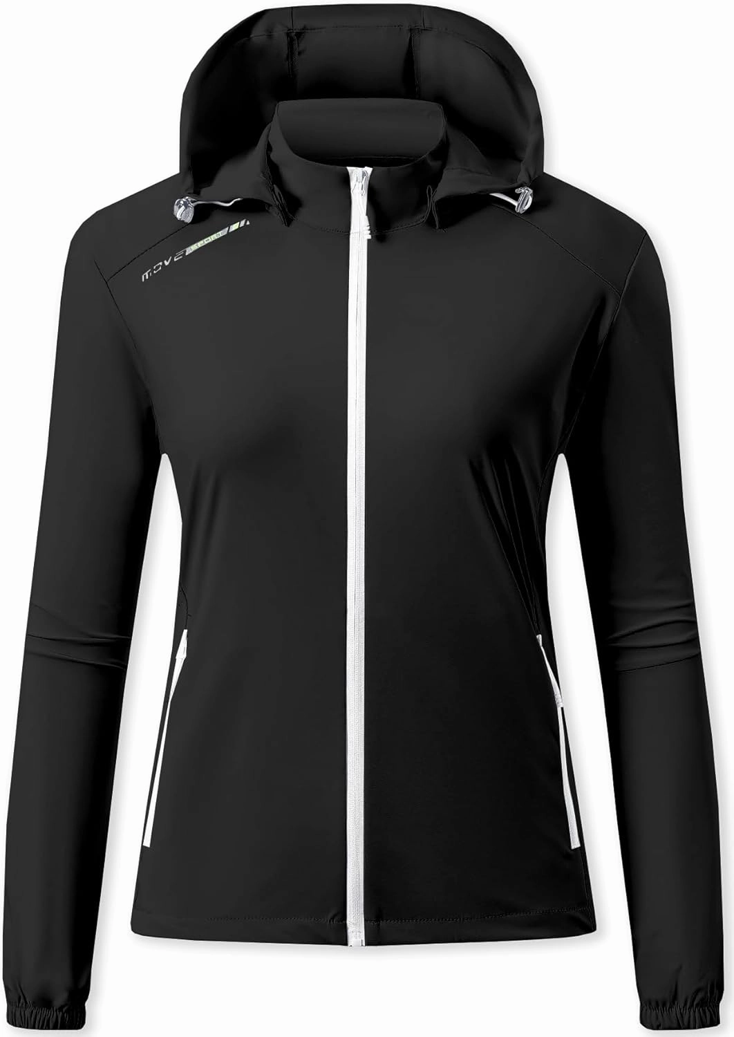 Joe Wenko Women's UPF 50  Sun Protection Athletic Jacket Pockets Long Sleeve Lightweight Cooling Shirts Hiking Outdoor