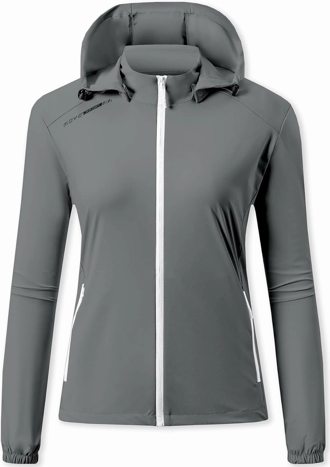 Joe Wenko Women's UPF 50  Sun Protection Athletic Jacket Pockets Long Sleeve Lightweight Cooling Shirts Hiking Outdoor