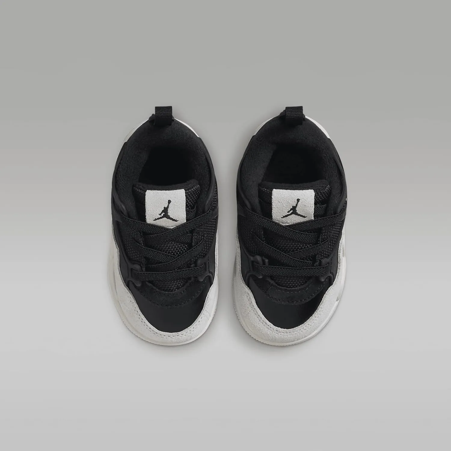 Jordan 4 RM Baby/Toddler Shoes (FQ7937-001, Black/Dark Grey/Light Bone)