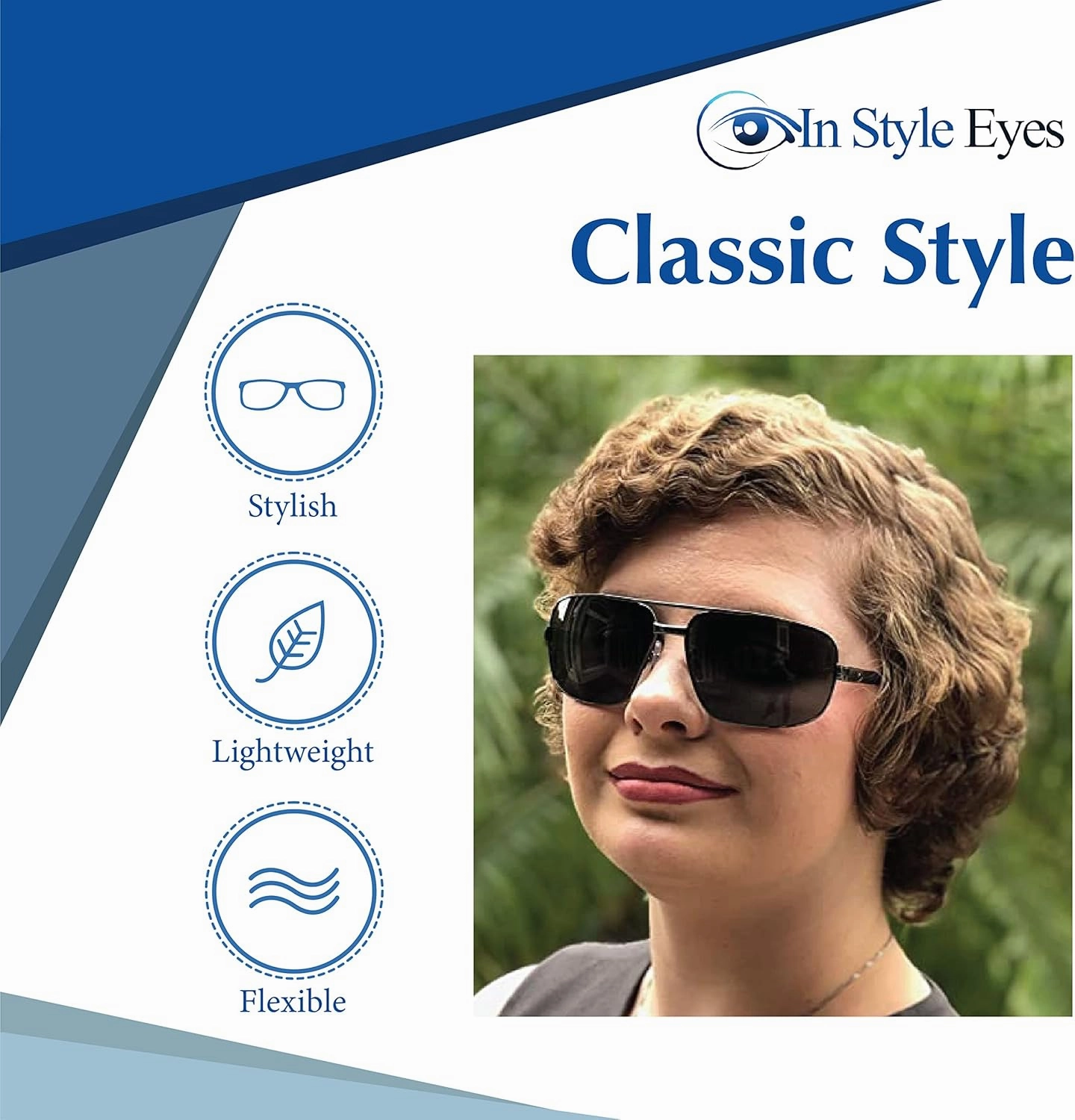Just Chillin' Aviator Bifocal Sunglasses - Metal Frame Bifocal Polarized Sunglasses - Polarized Aspheric Lens