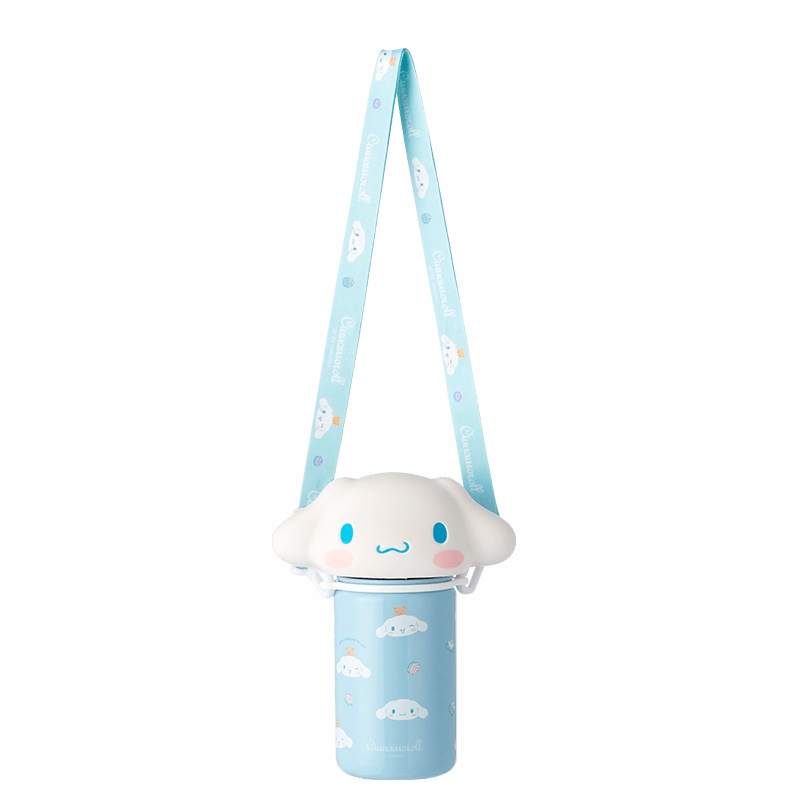 Kawaii Sanrio Kuromi Cinnamoroll Doll Portable Water Cup