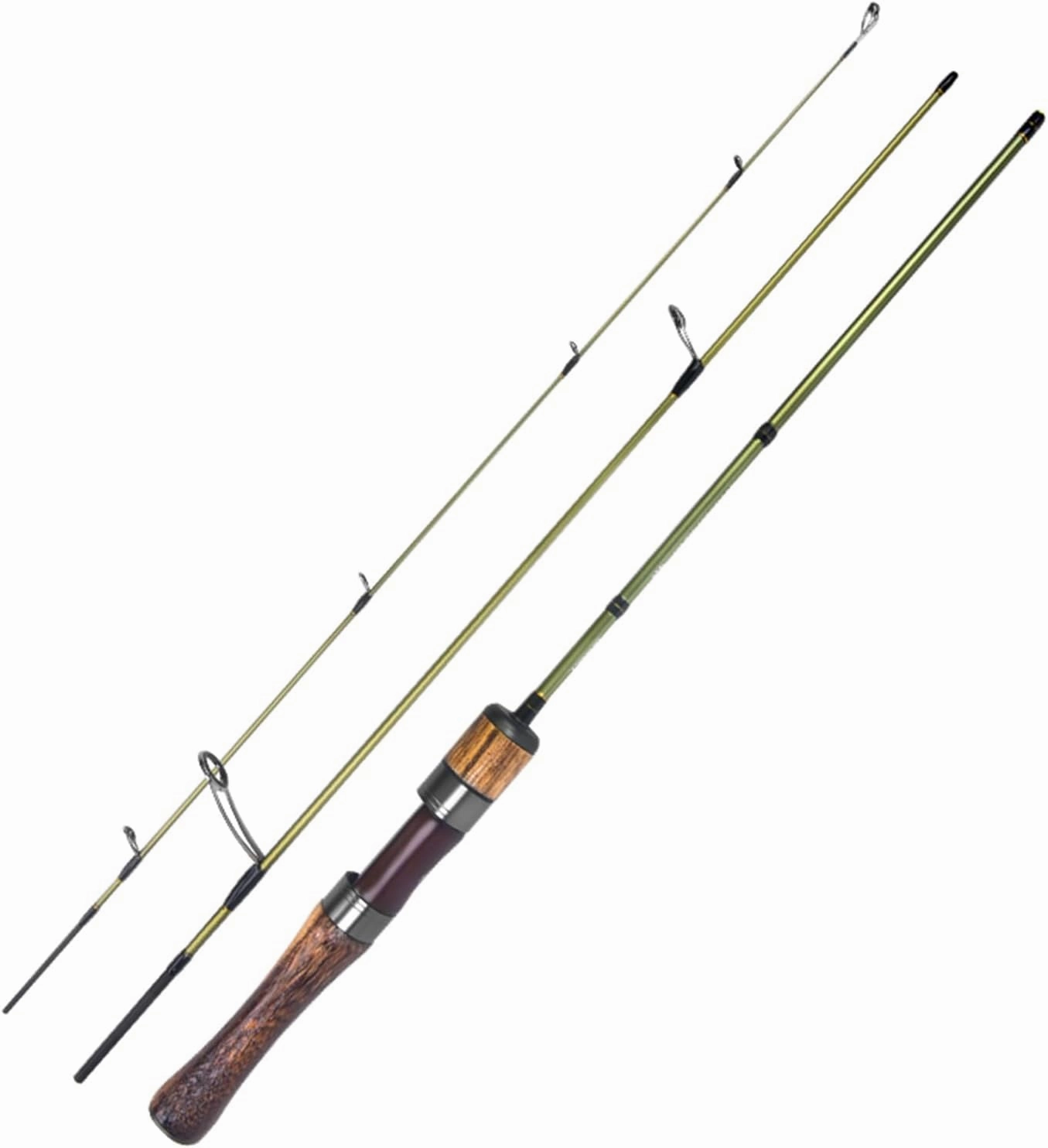 Kingdom Stream King Carbon Ultralight Spinning Casting Fishing Rods 1.45m/1.65m 4.8ft/5.4ftUL Power MF Action Baitcasting Travel River Rod