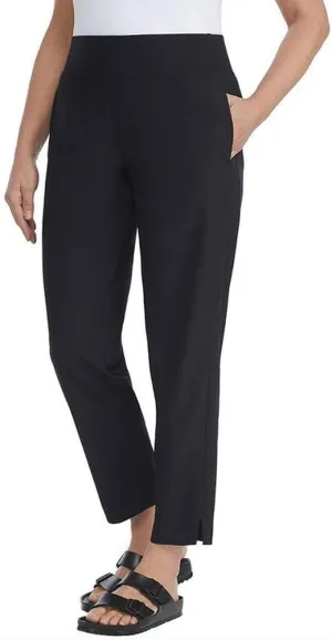 KIRKLAND Signature Women's Lightweight Ankle Pants (Black, XL)