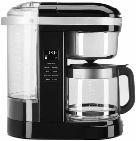 KitchenAid 12 Cup Coffee Maker (KCM1209OB) and 2 Slice Toaster (KMT2115)