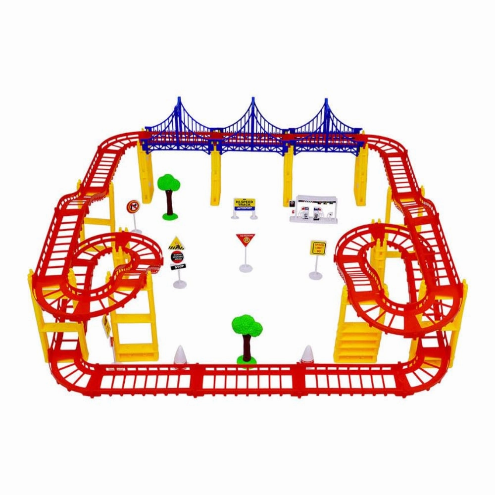 Kriiddaank Car Track Set - Medium Size