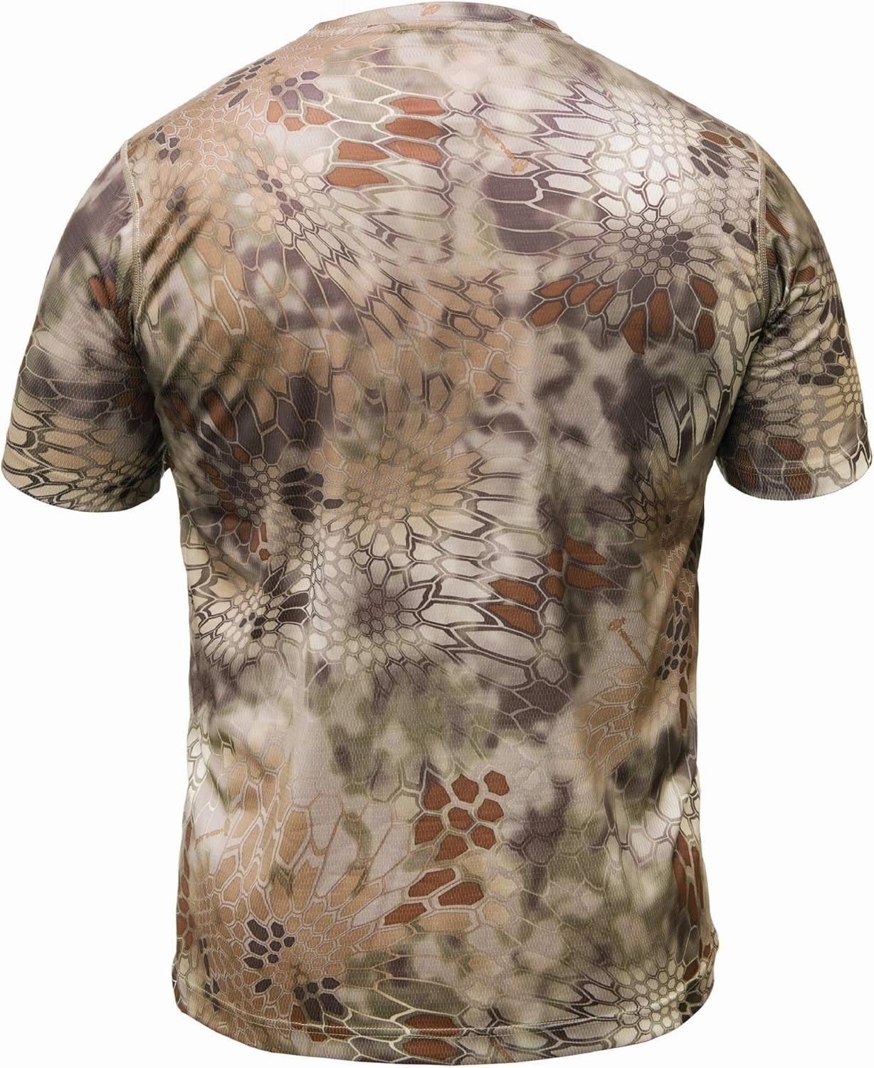Kryptek Men's Hyperion Short Sleeve, Lightweight, Breathable, Stealthy Camo Hunting and Fishing Shirt