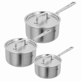 Kuhn Rikon Culinary Fiveply 3 Piece Saucepan Set