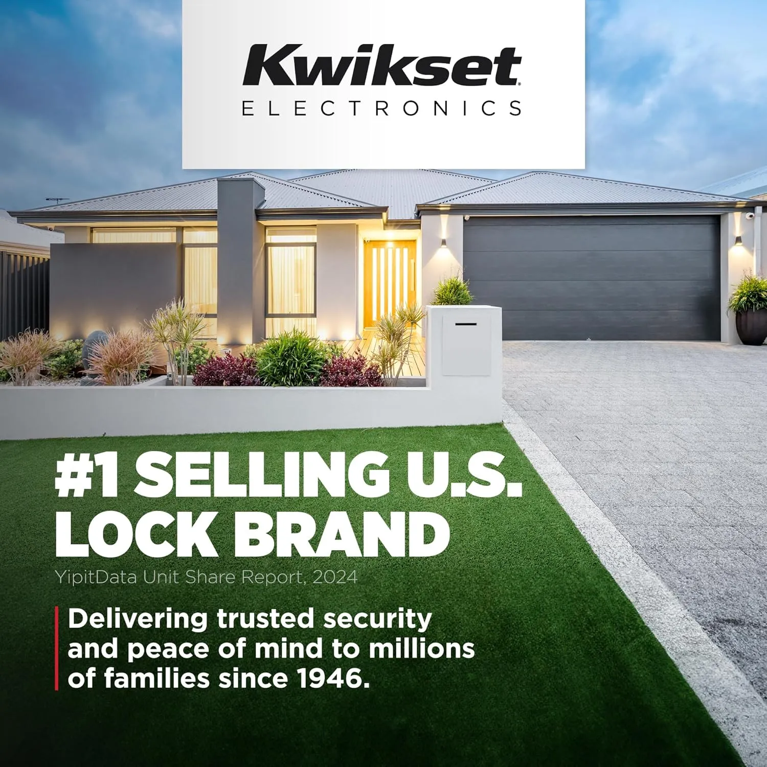 Kwikset HomeConnect 620 Z-Wave Long Range Enabled Keypad Smart Lock with Convenient Keyless Entry, Customizable User Codes, S2 Security and SmartStart Provisioning Satin Nickel Traditional