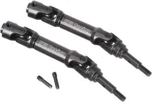 KYX Racing Hard Steel Front Rear CVD Drive Shafts Driveshafts Left Right Outer Stub Axle Upgrades Parts Accessories for 1/16 RC Crawler Car Traxxas Mini-Maxx