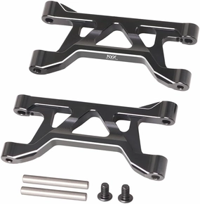KYX Racing Aluminum Rear Suspension Arms Upper Upgrades Parts Accessories for 1/16 Scale RC Crawler Car Traxxas Mini Maxx