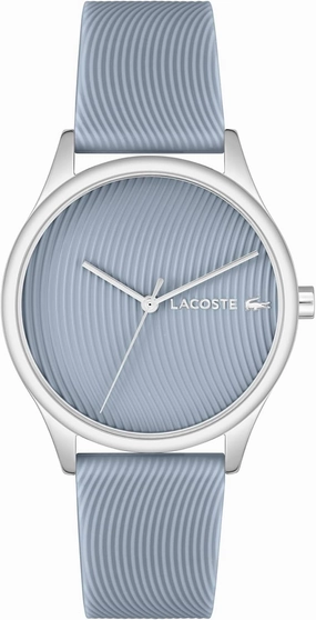 Lacoste Falda Women's 3H Quartz Watch, Silicone Wristband, Water Resistant up to 5ATM/50 Meters, Chic and Easy-to-Wear Timepiece for Her, 36mm