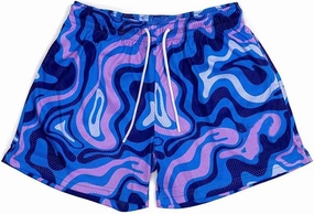 Lastesso Mens Shorts Trendy Printing Summer Athletic Workout Gym Boardshorts Elastic Waistband Lightweight Summer Shorts