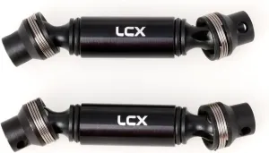 LCX Racing 1/18th RC Crawler Car CNC HD Steel Center Slider Driveshaft Set for Losi Mini LMT 4X4 Truck, Upgrades Parts Accessories