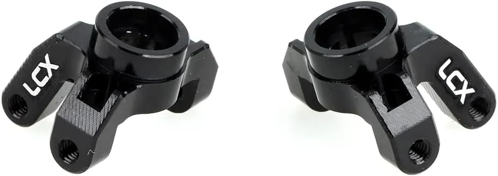 LCX Racing RC Car CNC Machined Aluminum Front Knuckle Spindle for LOSI 1/16 Mini-B Buggy 1/18 Mini-T 2.0 Stadium Truck, Upgrades Parts Accessories