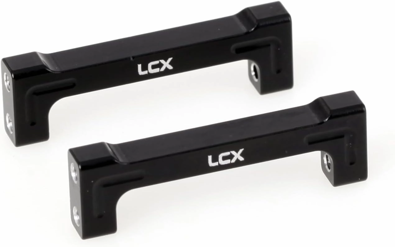 LCX Racing 1/18th RC Crawler Car CNC Aluminum Cross Brace Set Upper for Losi Mini LMT 4X4 Truck, Upgrades Parts Accessories