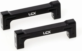 LCX Racing 1/18th RC Crawler Car CNC Aluminum Cross Brace Set Upper for Losi Mini LMT 4X4 Truck, Upgrades Parts Accessories