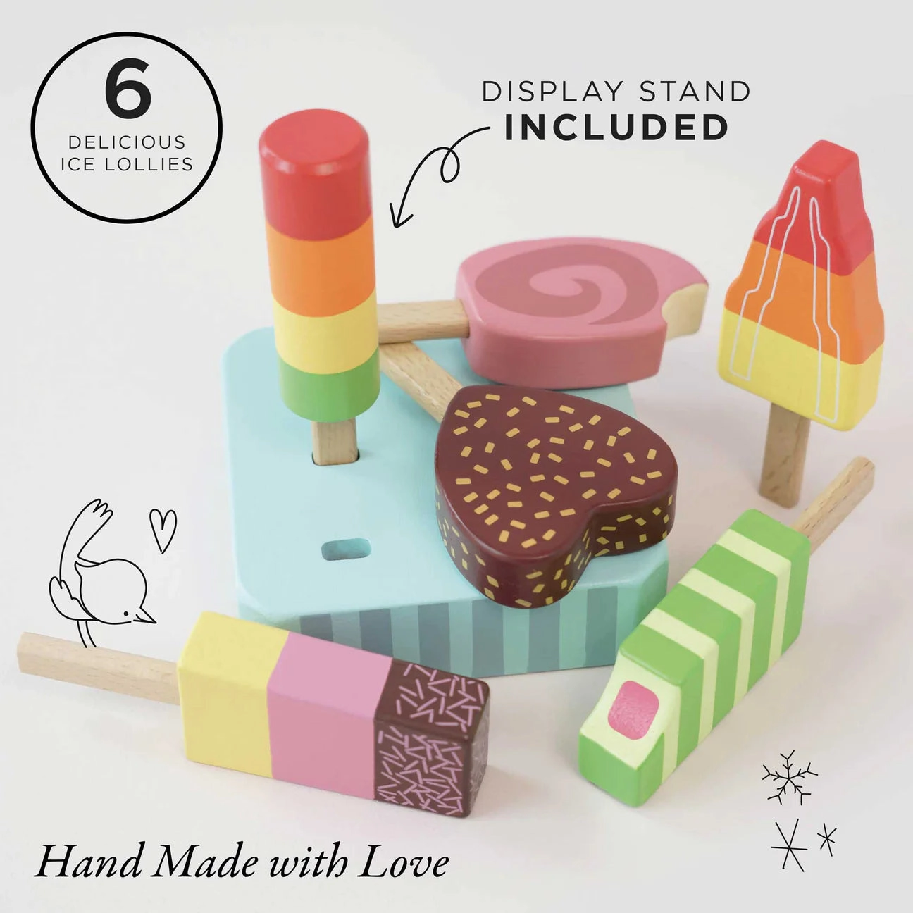 Le Toy Van - Wooden Ice Lollies and Popsicles
