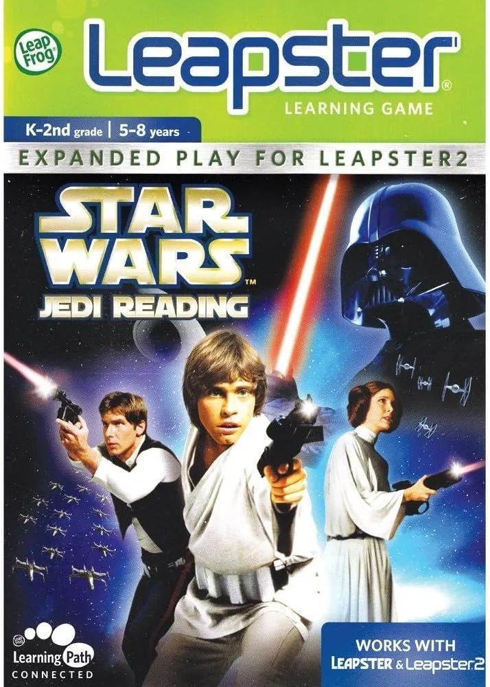 LeapFrog Leapster Learning Game Star Wars Jedi Reading
