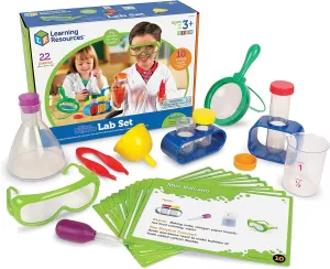 Learning Resources Primary Science Lab Activity Set, Science Exploration, 22 Pieces, Ages 4 , Multicolor