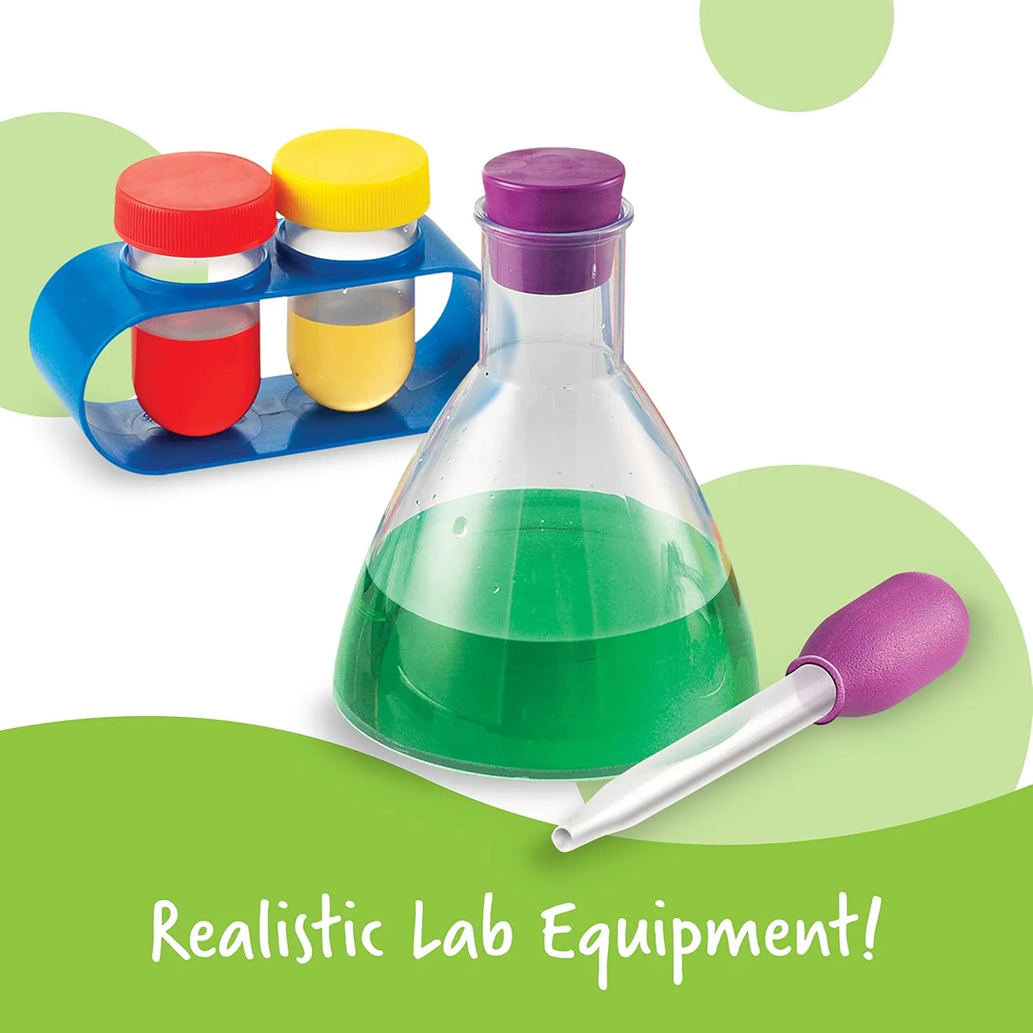 Learning Resources Primary Science Lab Activity Set, Science Exploration, 22 Pieces, Ages 4 , Multicolor