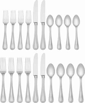 Lenox 863543 Vintage Jewel 20-Piece Flatware Set