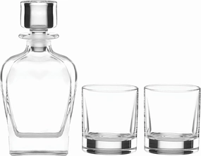 Lenox Tuscany Classics 3-Piece Whiskey Set, 5.55 LB, Clear