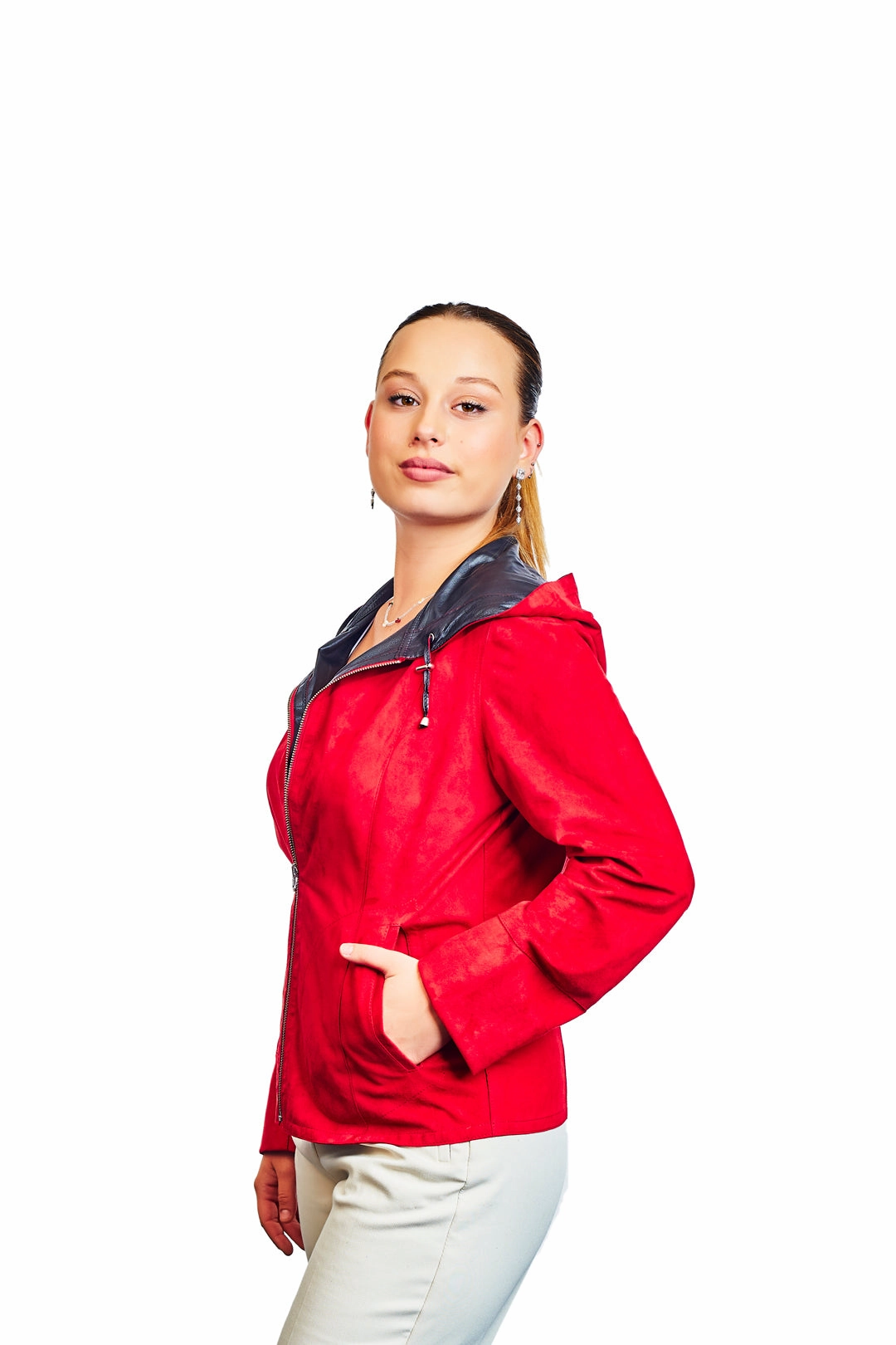 Leto Reversible Suede Leather Jacket