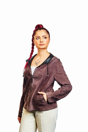 Leto Reversible Suede Leather Jacket