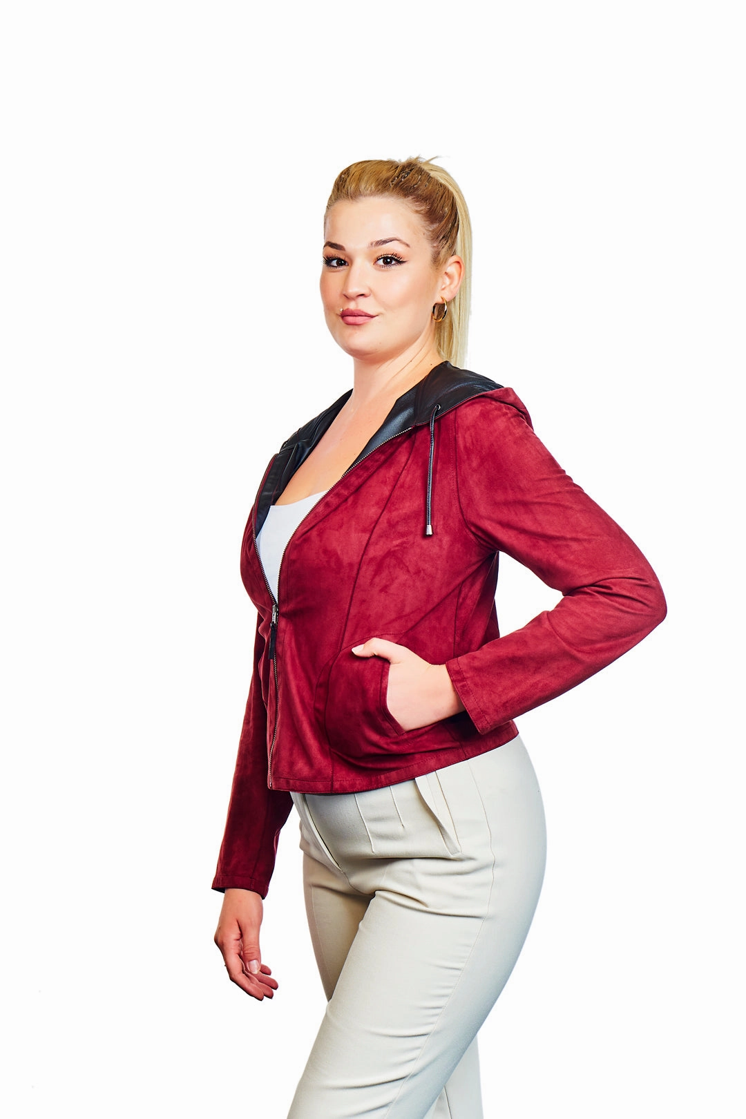 Leto Reversible Suede Leather Jacket