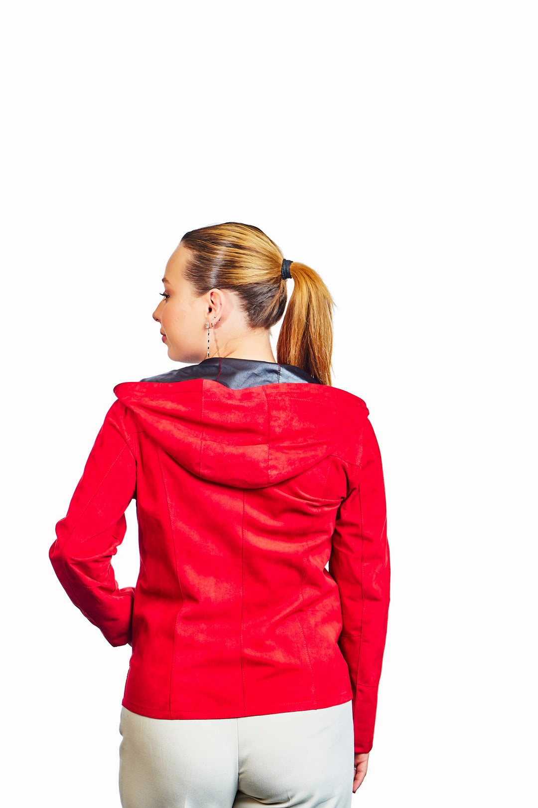 Leto Reversible Suede Leather Jacket