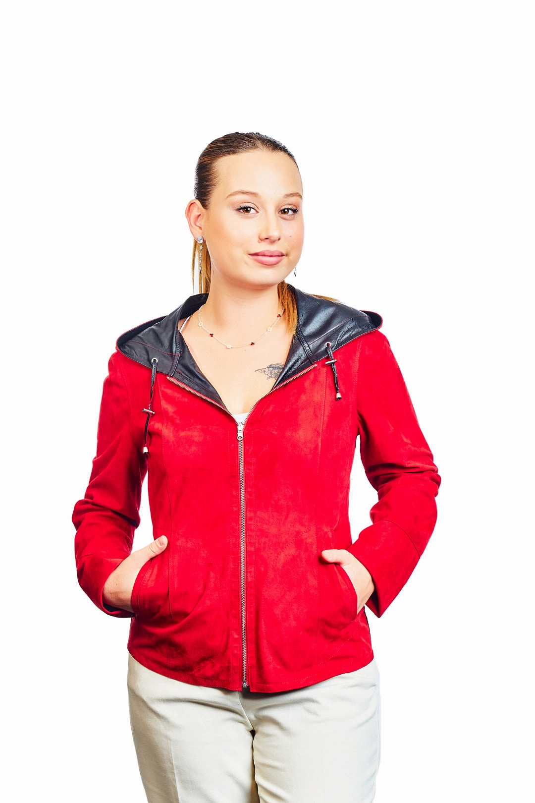 Leto Reversible Suede Leather Jacket