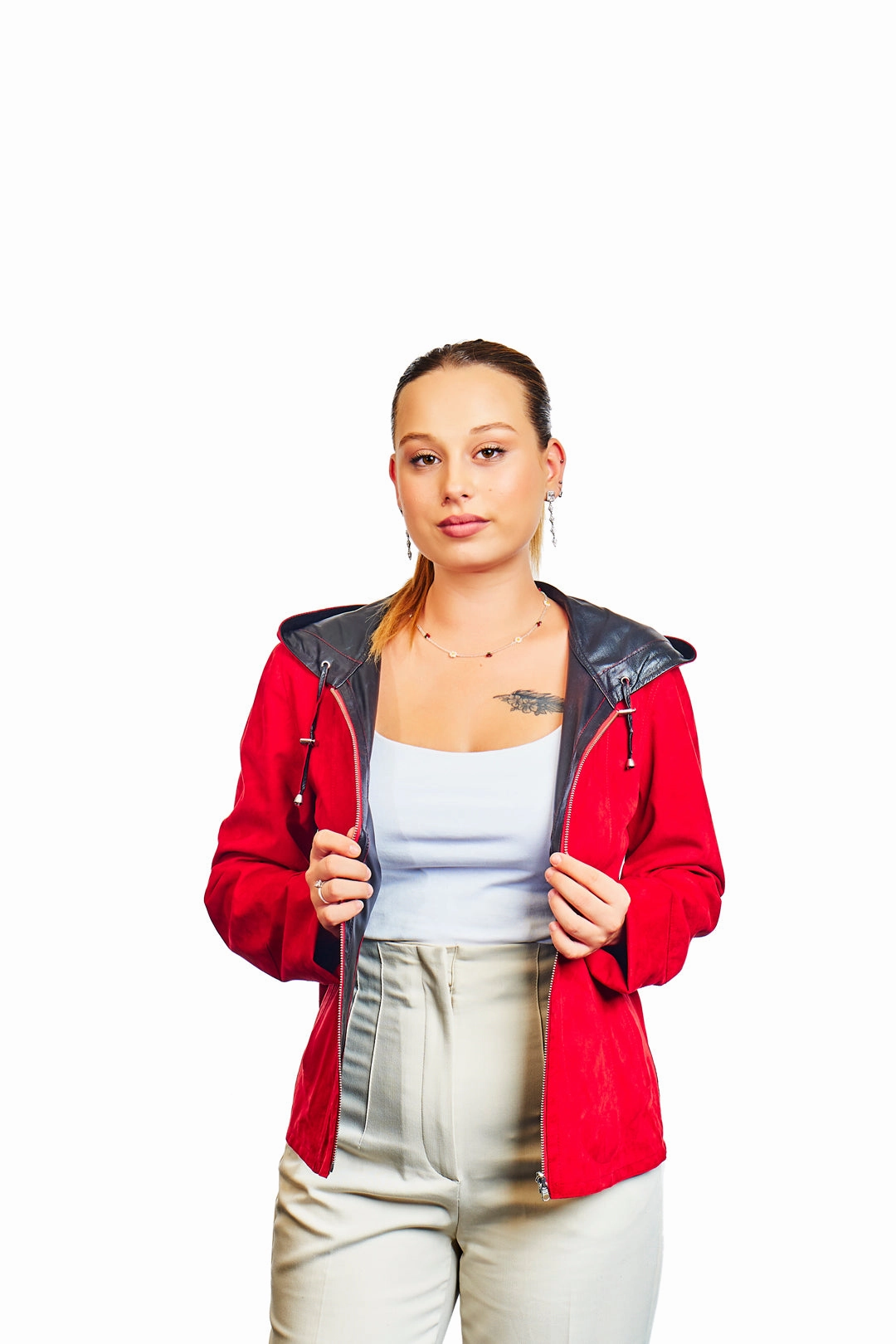 Leto Reversible Suede Leather Jacket