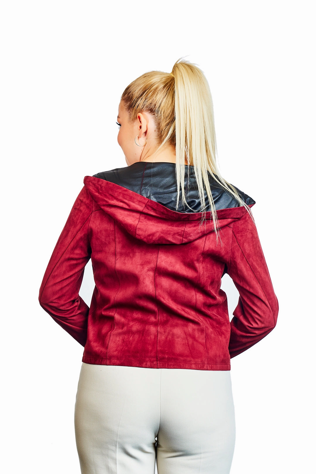 Leto Reversible Suede Leather Jacket