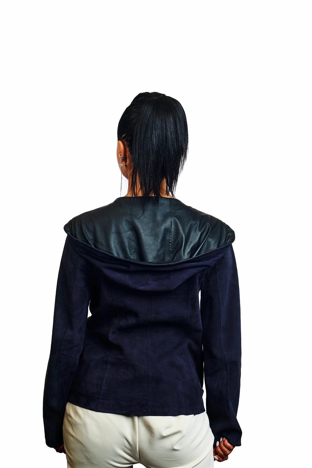 Leto Reversible Suede Leather Jacket