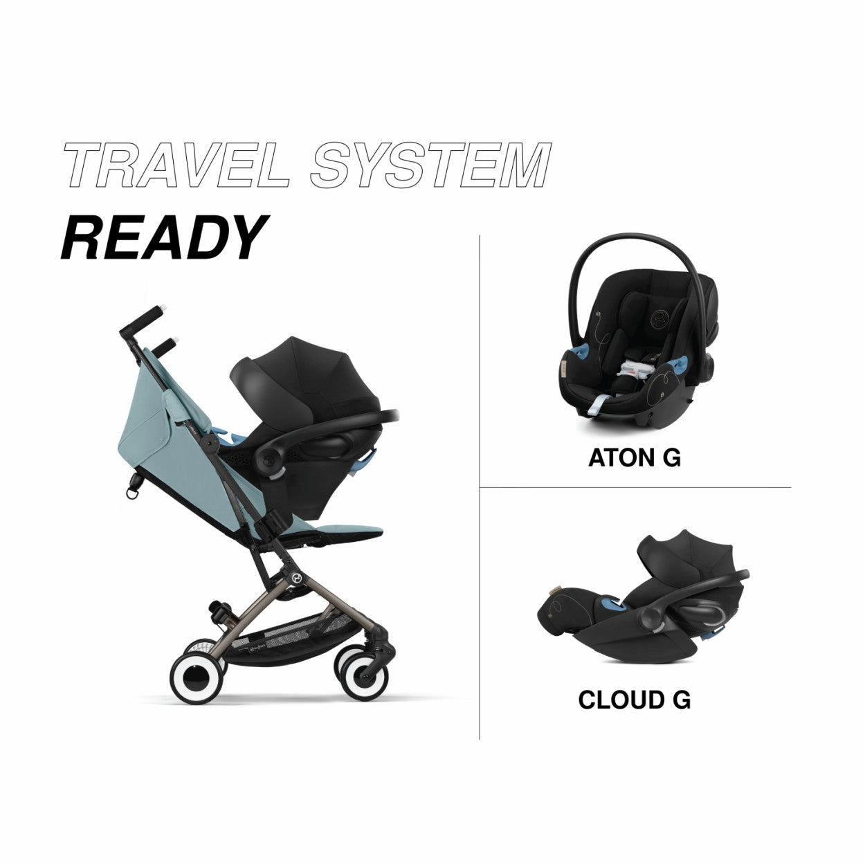 Libelle 2 Ultra-Compact Lightweight Travel Stroller