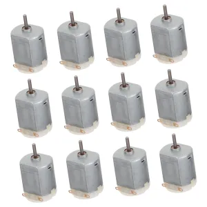 LIFKOME 12 Pack Micro Dc Motor Mini Fan Motor for Boys and Girls Toys Toy Car Automotive Craftsmanship