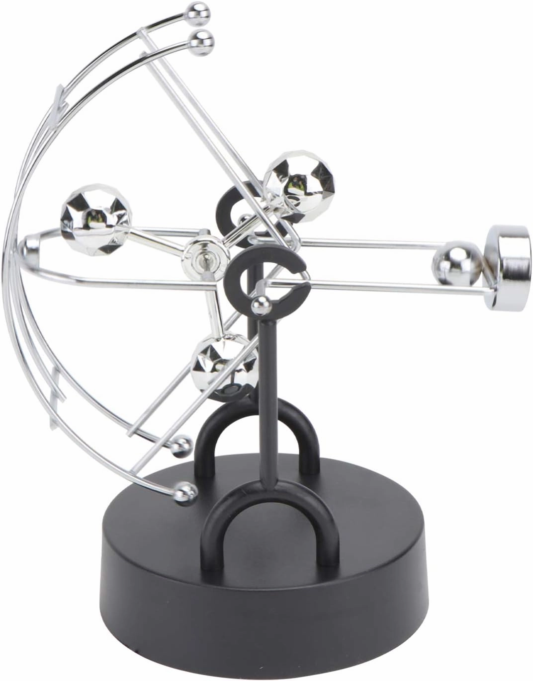 LIFKOME Electronic Perpetual Motion Desk Toy Physics Science Toy Office Home Decor Present for Friends