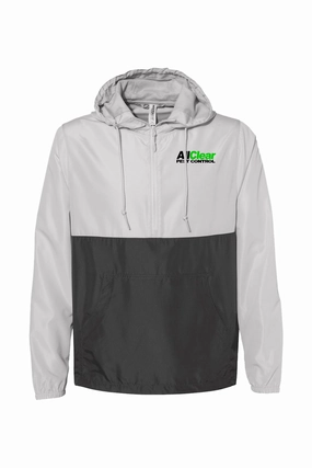 Lightweight Quarter-Zip Windbreaker Pullover Jacket