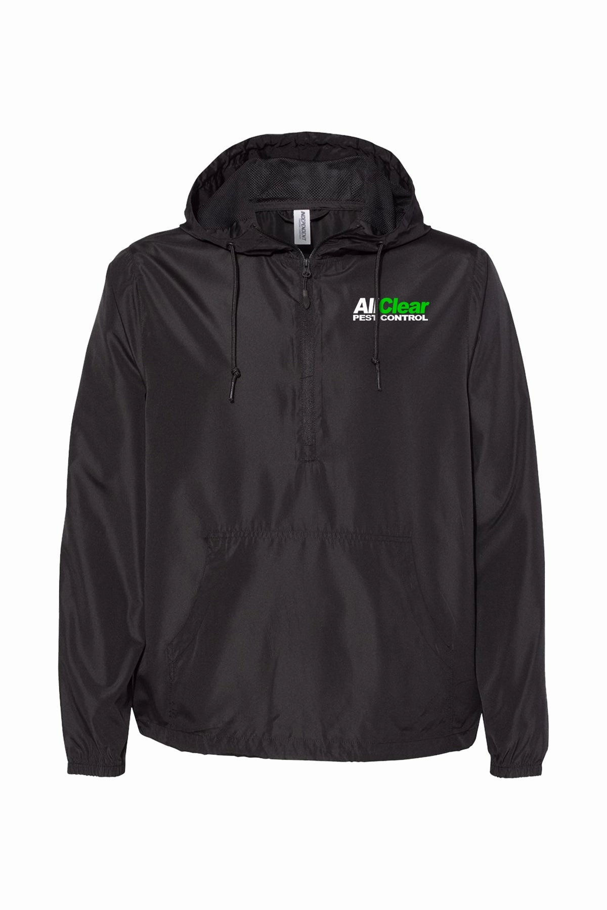 Lightweight Quarter-Zip Windbreaker Pullover Jacket