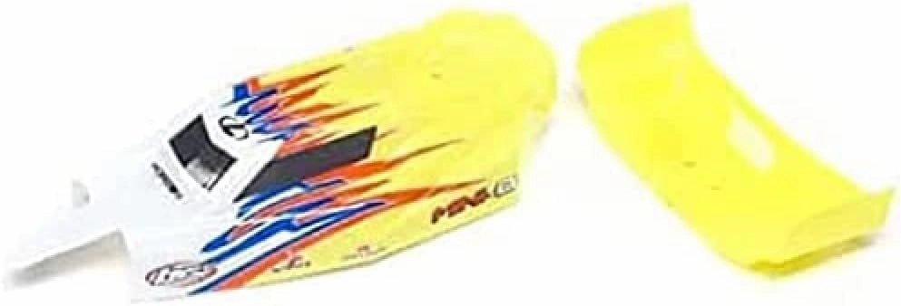 Losi Body Wing Yellow/White Mini-B LOS210023 Car/Truck Bodies Wings & Decals